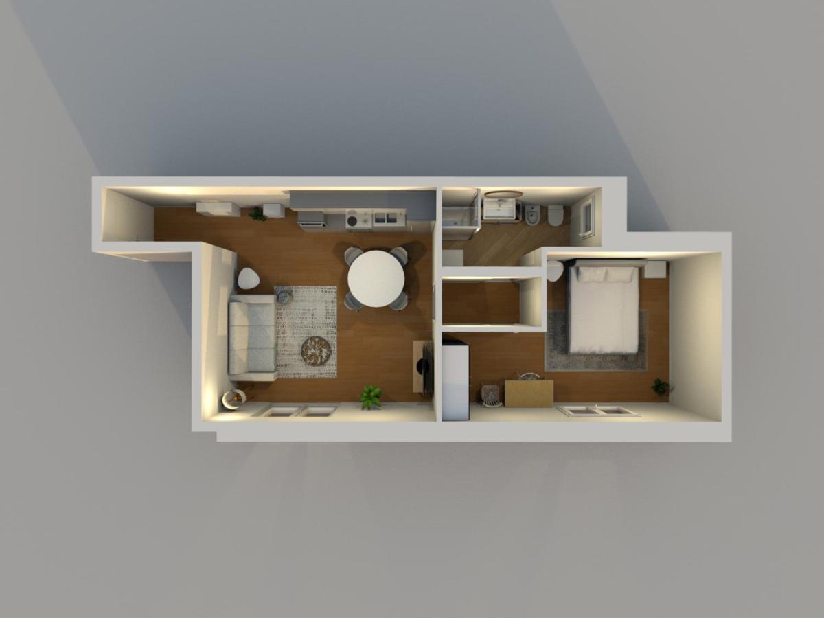 Maison Blanche: Appartamento Elegante Con Parcheggio Privato Mantua Exterior foto
